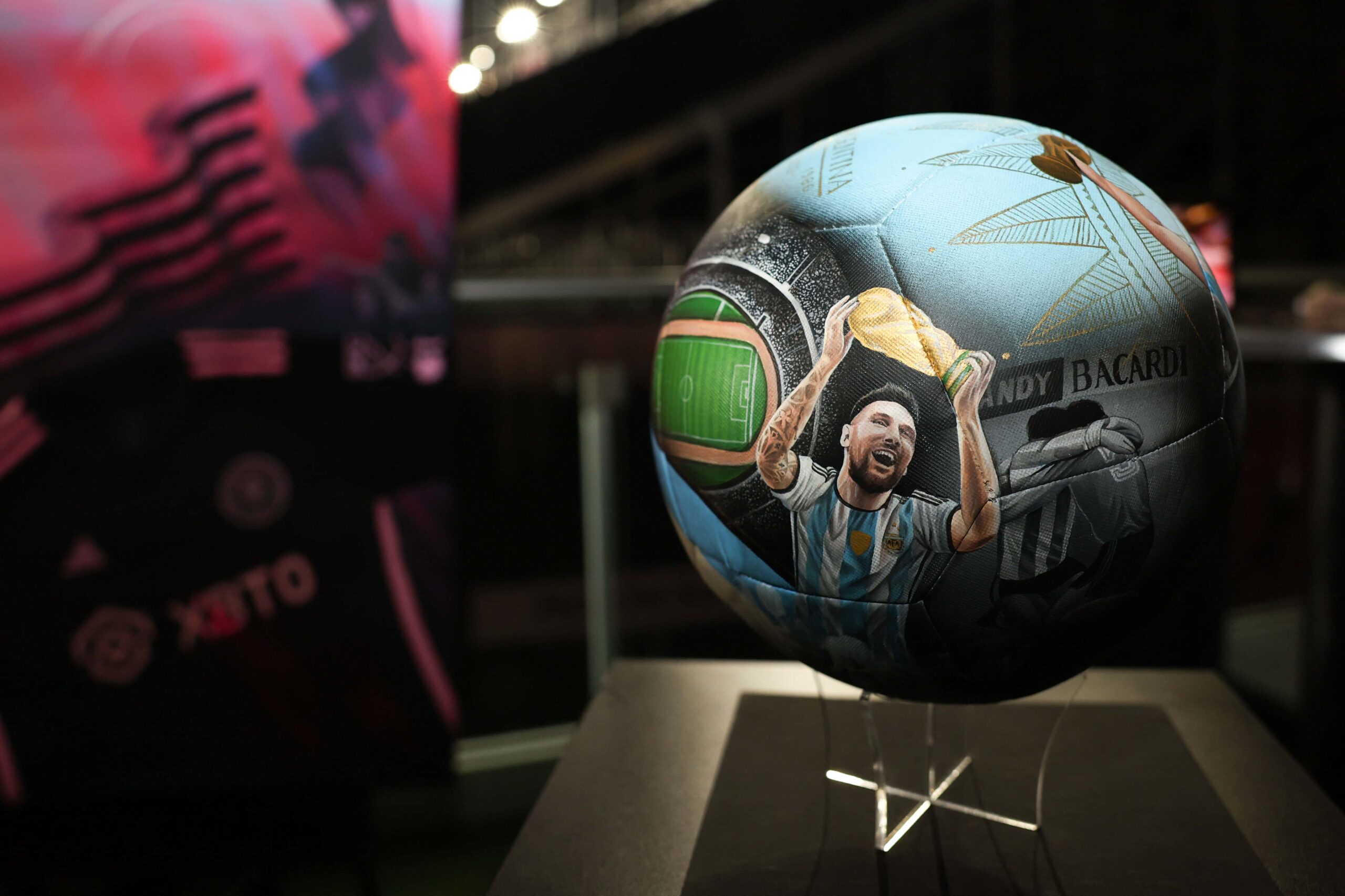 Soccerex - Social Event HOLLYWOOD, FLORIDA - NOVEMBER 12: Images from Soccerex social event at Chase Stadium on November 12, 2024 in Fort Lauderdale, Florida. (Photo by Megan Briggs/Getty Images for Soccerex)